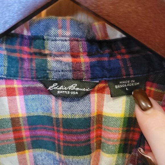 Eddie Bauer Flannel  - Picture 2 of 2